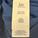 Joie  Blue Parisian Midi Dress Size Large‎ Photo 6
