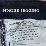 American Eagle Womens Super Stretch X4 Distressed High Rise Jegging Dark Wash 6 Photo 5