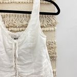 Abercrombie & Fitch White Tank Top Photo 3