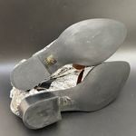 Jeffrey Campbell Ibiza Carina T-Strap Speckled Leather Pointed Toe Sandals Sz 8 Photo 6