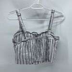 Brandy Melville  striped cropped tank top summer festival vacation cottage core Photo 5