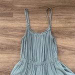 Evereve  Blue Tiered Midi Dress Size Small Women’s Rayon Flowy Photo 3