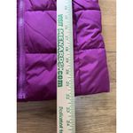 Old Navy  Frost Free Women Size Large Regular Puffer Vest Pink Zip Preppy Winter Photo 3