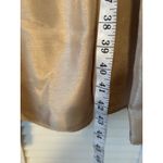 Willow Glenn New York Champagne Metallic Wrap Dress Formal Cocktail Sz 14 lined Gold Photo 7