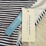 Cupshe NWT! Women’s low waist striped bikini bottoms Large Photo 2