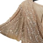 Mac Duggal NEW Size 10 Style 35109 Pink Embellished Flutter Sleeve Gown NWT Photo 7