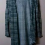 Love by Design  Gray Long Hoodie Cardigan M Photo 0