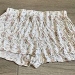 Stripe & stare soft pajama shorts White Photo 0