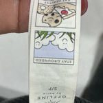 Aerie  OFFLINE THROWBACK CROP CORSET SWEATSHIRT HALF ZIP DISTRESSED GRAY‎ NEW Photo 5