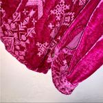 Johnny Was Embroidered Ellen Oversized Velvet Tunic Top XS Photo 5