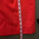 Pendleton Vintage Pencil Skirt Size 6 Red High Waist Knee Length Career Photo 6