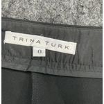 Trina Turk  Geometric Print Career‎ Pants Black Accents Size 0 Photo 2