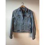 Levi's  Strauss Distressed Stretch Jean Jacket Women's Size Small Light Wash Photo 1