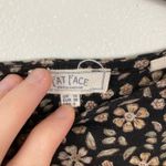 FatFace Womens US 6/UK 10 Dark Floral Ditsy Top Cottagecore Fairy Grunge Y2K Black Photo 4