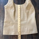 Genuine Leather, Neutral Tank Size XS Tan Photo 6