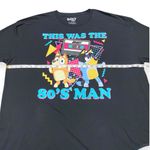 Bluey "This Was The 80's Man" Black Graphic T Photo 3