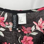 H&M  Floral Wrap Summer Mini‎ Dress Size 2 Tropical Flirty  Vacation resort Photo 6