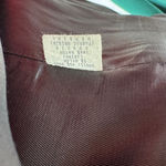 Donnybrook Women's green 12 wool Trench Coat cuffs sleeve vintage winter warm Photo 8