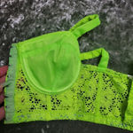 Lush Clothing Lush Neon Yellow Bralette Photo 4