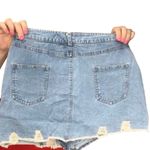 Raga  x MIXOLOGY Asymmetrical Denim Jean Skort Size Large New with Tag Photo 3
