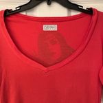 Lauren Moshi Peace Love Harmony Women’s Red Longsleeve Size Small Photo 4