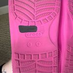 Crocs Women’s Classic 2-Strap Slide Sandals in Hot Pink Women’s 8 or Men’s 6 Photo 6