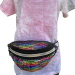 Taylor Swift Rainbow Sequin Eras Tour Fanny Pack  Adjustable Strap Women’s Bag Photo 1