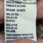 American Eagle Sweater Women Small Tan Cable Open Knit Back Long Sleeve Pullover Photo 6