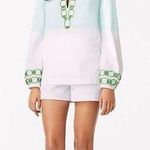 Tory Burch  Sylvia Linen Tunic Embroidered Shirt Coverup Size 4? Photo 0