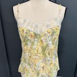 Loft Floral Lace Trimmed Camisole Photo 0