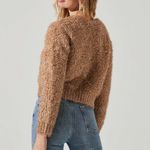 ASTR  the‎ Label Alma Metallic Knot Sweater - M Photo 2