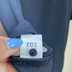 ZARA Dress Size Small Black Choker 3/4 Sleeve Loose Fit Career Office Siren Soft Photo 12