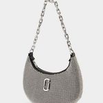 Marc Jacobs  The Small Curve Shoulder Bag - Mesh - Silver Photo 0