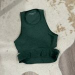 Outdoor Voices Green Cropped Workout Top Sports Bra Photo 1