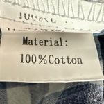 Vicky & Lucas Gingham Peter Pan Collar Doll Core Tiered Ruffle Mini Dress Small Blue Photo 7