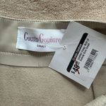 Tan Leather Mini Cargo Skirt Photo 2