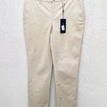 Tommy Hilfiger Hampton chino pants women tan size 2 new with tags Photo 1