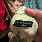 Naked Wardrobe  Ribbed Keyhole Dress in a size M Photo 10