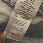 We Wore What  Mom Slit Straight Super Light
Denim Jeans Sz 26 Photo 10