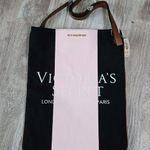 Victoria's Secret VS Paris London Canvas Vinyl Bag Pink Limited Edition 2015 NEW Photo 0