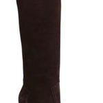 Schutz - Eliana Suede Knee-High Stiletto Heeled Boots Black Sz 8 Photo 0