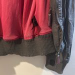 Superdry  Charcoal Jacket with Bright Pink Interior Photo 2