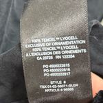 Aritzia  Babaton Button Utility Shirt Top Roll Tab Sleeves black size XS Photo 4