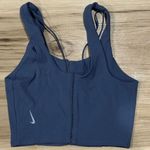 Nike  Yoga Luxe Blue Crop Tank Top Women’s XS Photo 1