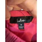 Lulus Cascading Crush Hot Pink Tiered Bustier Midi, #1884956, Size Medium HOCO Photo 8