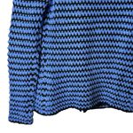 Krimson Klover Midnight Sun Button Cardigan Blue Black Womens Small Wool Alpaca Photo 7