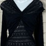 Free People  Hold Me Closer Black Lace To size S Photo 7