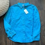 Skies Are Blue  Blue Denim Button Up Photo 0