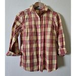 J. McLaughlin J.‎ McLaughlin Top Womens Size 2 Bright Lightweight Plaid Long Sleeve Button Up Photo 1