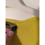 RTR Ralph Lauren Yellow Crossover Tie Waist V Photo 14